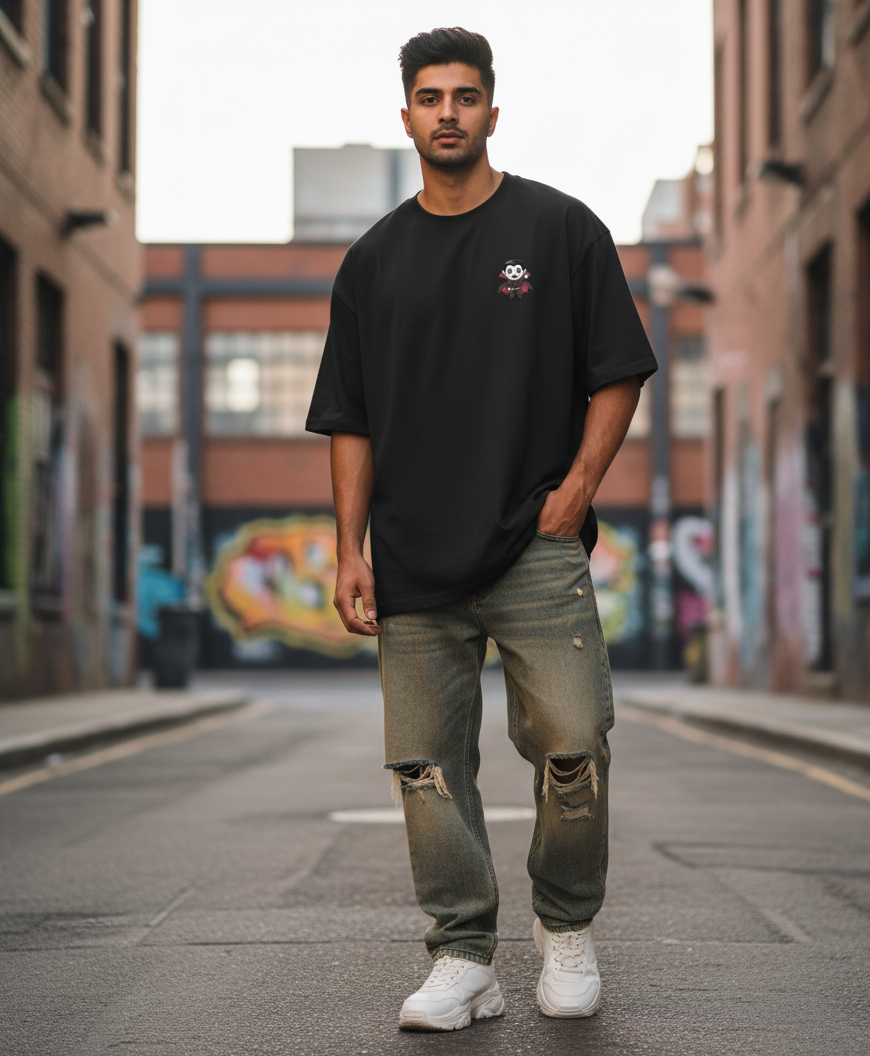 Oversized T Shirt Haunted VAM